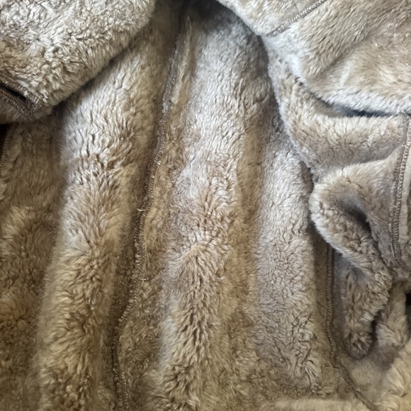 Penny Lane ESPRIT Women's Small Coat Suede Faux Fur Boho Jacket VTG Y2K - Picture 10 of 12